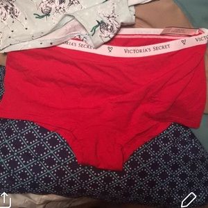 Victorias secret red shorties ❤️❤️❤️